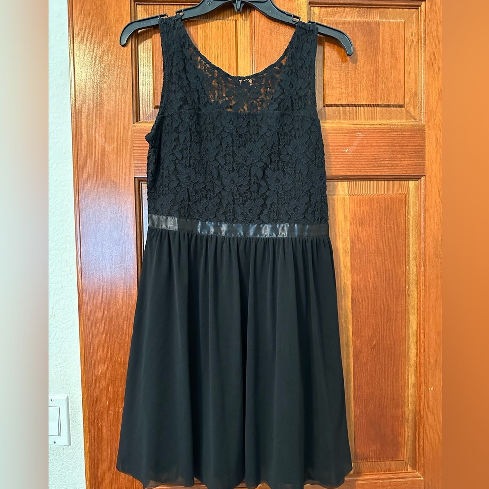 Short black dress